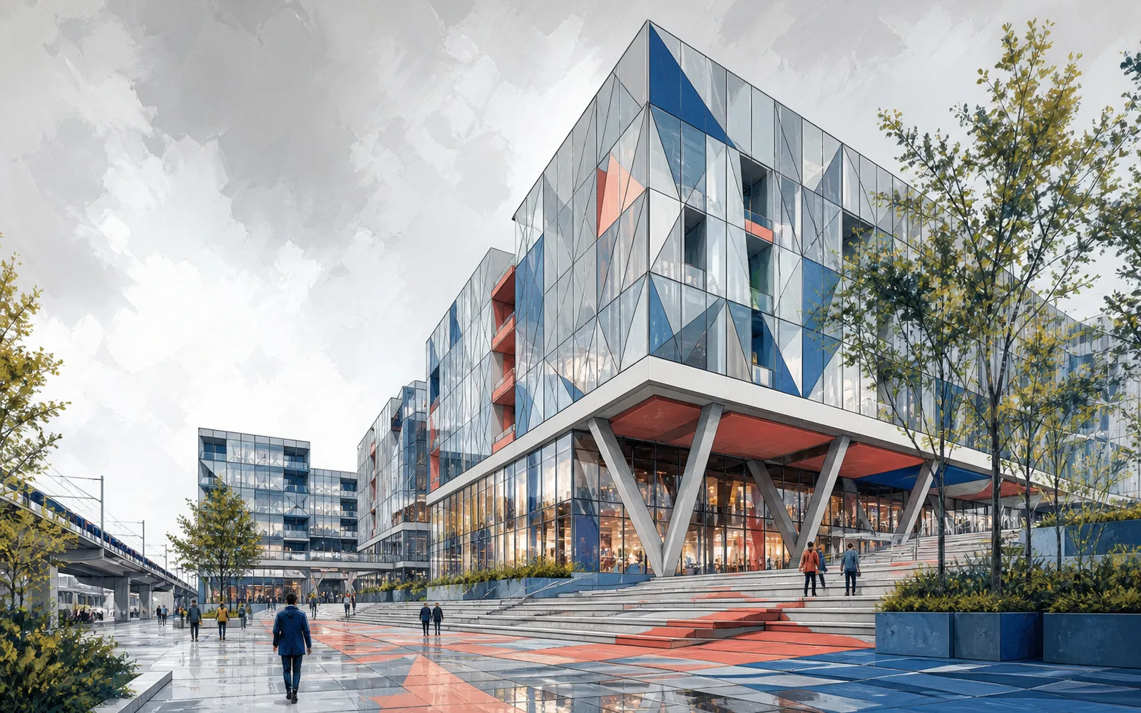 Redactionele illustratie bij Holland Casino Amsterdam West 18+